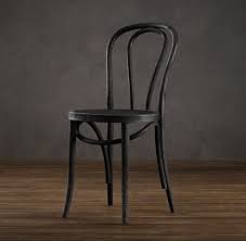 French Cafe Chair Black Oak Drifted Chaises De Cafe Chaises D Appoint Cafe Francais