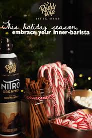 Holidays With Reddi Wip Barista Coffee Creamer Homemade Latte Christmas Drinks