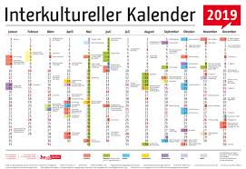 Kalender 2019 als pdf oder alternativ bild vom kalender 2019 ausdrucken. Interkultureller Kalender Service Portal Integration Stiftung Haus Der Kleinen Forscher