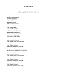 Download lirik lagu pintu taubat zivilia. Lirik Lagu Kebesaranmu Ya Allah