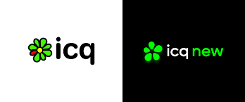Icq new — evolution of communication. Brand New New Logo For Icq