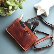 Genuine Leather Borse In Pelle Made In Italy купить Borsa Crossbody In Pelle Borsa Leather Smartphone Borsa Etsy Smartphone Bag Brown Leather Purses Leather Store