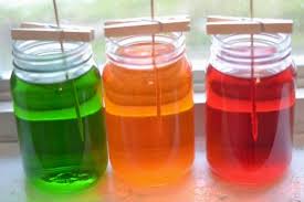 V then poured all the water into a pan. Rock Candy Experiment