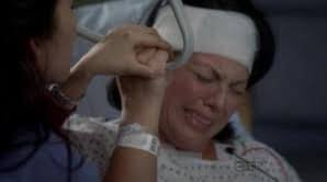 Frustrating scene in Grey's Anatomy with Maggie's interference