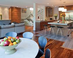 Draw attention to the living room by making the kitchen as simple and inconspicuous as possible. 22 Floor Transition Ideas Sebring Design Build Design Trends