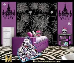 Zebra Print Bedroom Decorating Ideas Zebra Print Decor Zebra Print Bedrooms Wild Animal Decorating Ideas Zebra Theme Room Ideas Zebra Print Wall Decal Monster High Bedroom Monster High Room Bedroom Themes