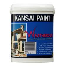 Kansai Paint Weathercoat Elegant Exterior Smooth Sheen Finish Standard Colour 5l