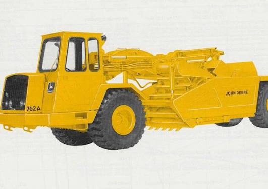 John Deere 762A Scraper