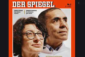 Özlem türeci, alman der spiegel dergisinin kapağında yer aldı. Ozlem Tureci Ve Ugur Sahin Der Spiegel In Kapaginda