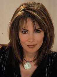 Medium length hairstyles for women over 40. Lauren Koslow Shoulder Length Synthetic Capless Wig For Women Over 40 Rewigs Com