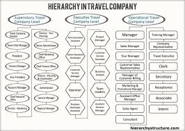 Hierarchy In Travel Company Travel Companies Company