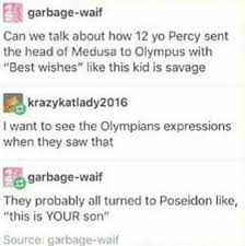 Pin By Katie Swanson On Percy Jackson And Greek Roman Mythology Percy Jackson Funny Percy Jackson Memes Percy Jackson Books