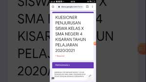 We did not find results for: Tutorial Cara Pengisian Kuesioner Penjurusan Siswa Kelas X Sma Negeri 4 Kisaran Tp 2020 2021 Youtube