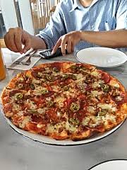 Choose mozzarella and/or ricotta cheese, add any of our traditional pizza toppings (selections above). New York Pizza Express From Syke Menu