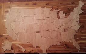 The only thing i don't like is they combined several states(i.e ky/tn, sc/ga and all the tiny states together on one piece.) that is confusing to little ones as they don't realize they are. Wooden United States Of America Puzzle On Etsy 29 95 Usa Puzzle Wooden Map United States Of America