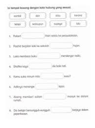 Ujian Selaras 2 Bahasa Melayu Tahun 3 2017 In 2020 Language Worksheets Educational Illustration Malay Language