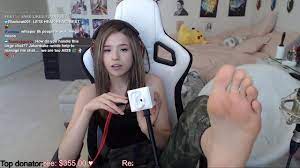 Pokimane feet porn