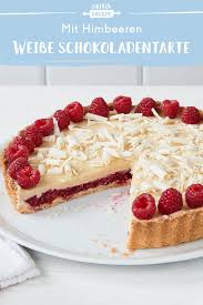 Weisse Schokoladentarte Mit Fruchtiger Himbeerschicht Die Besten Backrezepte Mit Gelinggarantie Rezept Einfach Backen Susse Desserts Kuchen Und Torten