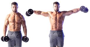 Dumbbell front raise dumbbells allow for a freer range of movement and also allow you to identify a strength imbalance between your left and right side. 5 Ways To Spice Up Your Lateral Raises Fitness Together Basking Ridge
