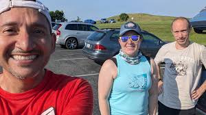 Saturday run ... No belly bump or ATP takers at the end, just a pic.