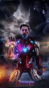 Tony Stark Snap Infinity Stones Iphone Wallpaper Iron Man Avengers Marvel Superheroes Marvel Comics Wallpaper