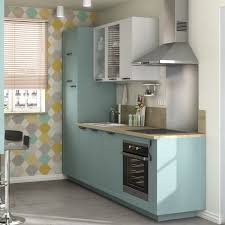 Porte De Cuisine Delinia Id Newport Vert D Eau Mat H 76 8 X L 39 7 Cm Leroy Merlin