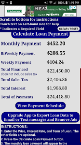 This calculator shows you possible savings by using an accelerated biweekly mortgage payment. Amazon Com Auto Car Truck Rv Loan Payment Calculator Free Appstore For Android