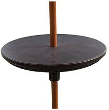 Bliss Umbrella Table Beach Patio Accessory Table 23in Diameter Black In 2020 Patio Accessories Patio Umbrellas Beach Patio