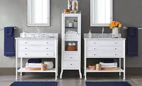 This allows one to install about two to three drawers under the sink. Tips Creating Bathroom Vanity Storage Solutions Pottery Barn
