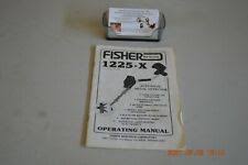 The fisher f44 weatherproof metal detector with a newly designed 11 triangulated concentric elliptical waterproof searchcoil allows you greater scanning coverage to. Fisher 1212 X Metal Detector M Scope 1212x For Sale Online Ebay