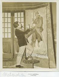 Mack Harrell baritone opera singer painting 1940s photo
