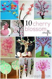 10 Cherry Blossom Tree Crafts Housing A Forest Spring Crafts Spring Crafts For Kids Tree Crafts