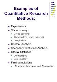 Each of these methods yields valuable quantitative data, but the techniques vary widely in the type of data collected, as well as the amount of resources and effort required. Quantitative Versus Qualitative Approaches Ppt Video Online Download