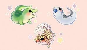 Maybe you would like to learn more about one of these? Embedded Cute Gecko Cute Animal Drawings Kawaii Cute Reptiles