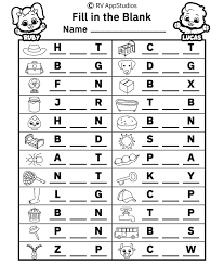 1st grade printable fill in the blank worksheets 7141 in worksheets for kids. Fill In The Blank Words Worksheets Free Printable Worksheets For Kids
