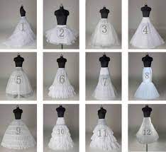 12 Styles White Bridal Crinoline Wedding Dress Petticoat Underskirt Optional Fancy Skirts Crinoline Wedding Dress Petticoat