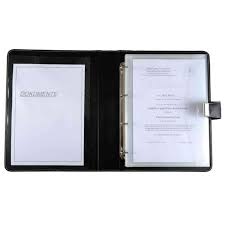 Étiquette avec logo à l'intérieur et. Porte Document Format A4 En Cuir Noir Noir Transparent Cdiscount Bagagerie Maroquinerie