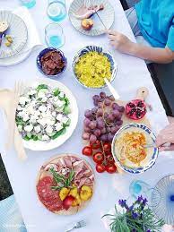 Save all 14 recipes saved. A Mediterranean Inspired Party Greek Dinners Mediterranean Party Dinner Party Menu
