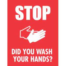 Check spelling or type a new query. Stop Did You Wash Your Hands Free Printable Sign Plum Grove