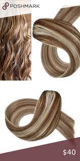 16 Human Hair Clip In Extensions 70 Grams 6 613 Human Hair Clip Ins Clip In Extensions Hair Clips