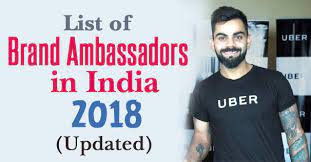 Brands looking for ambassadors in india. List Of Brand Ambassadors In India 2019 Updated