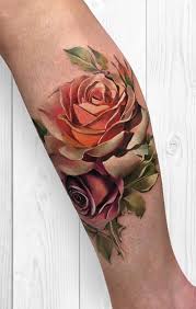 Jaw Dropping Rose Tattoo C Tattoo Artist Antonina Troshina Rose Tattoos Tattoos Flower Tattoos