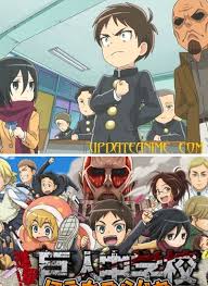 Shingeki Kyojin Chuugakkou Attack On Titan Junior High Attack On Titan Anime Junior High