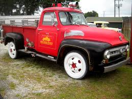 Image result for Red 1953 Truck