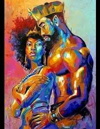 Beautiful Black Artwork Black Art Black Love Art