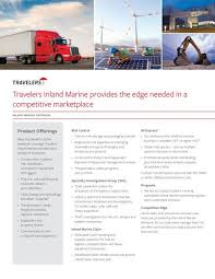 Maybe you would like to learn more about one of these? Inland Marine Sell Sheet For Rmis Travelers Insurance