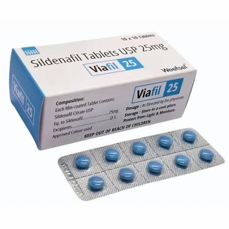 VIAFIL 25 SILDENAFIL 25MG at ₹ 70/box | Surat | ID: 2857905518162