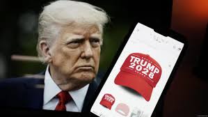 Donald Trump selling 2028 election merch despite term limit