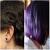 Unbleached Hair Pravana Vivids Violet On Dark Hair