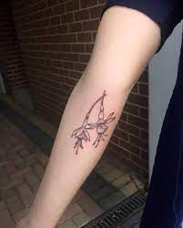 Fuchsia Tattoo Jpg 768 960 Flower Tattoo Shoulder Shoulder Tattoos For Women Inner Thigh Tattoos
